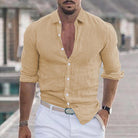 Bennett-Linen Men's Shirt - Lightweight Button-Up 5