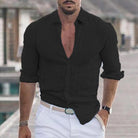 Bennett-Linen Men's Shirt - Lightweight Button-Up 6