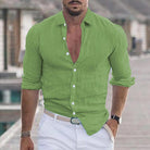 Bennett-Linen Men's Shirt - Lightweight Button-Up 8