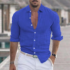 Bennett-Linen Men's Shirt - Lightweight Button-Up 9