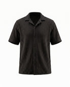 Men's Smart-Casual Summer Shirt - Black