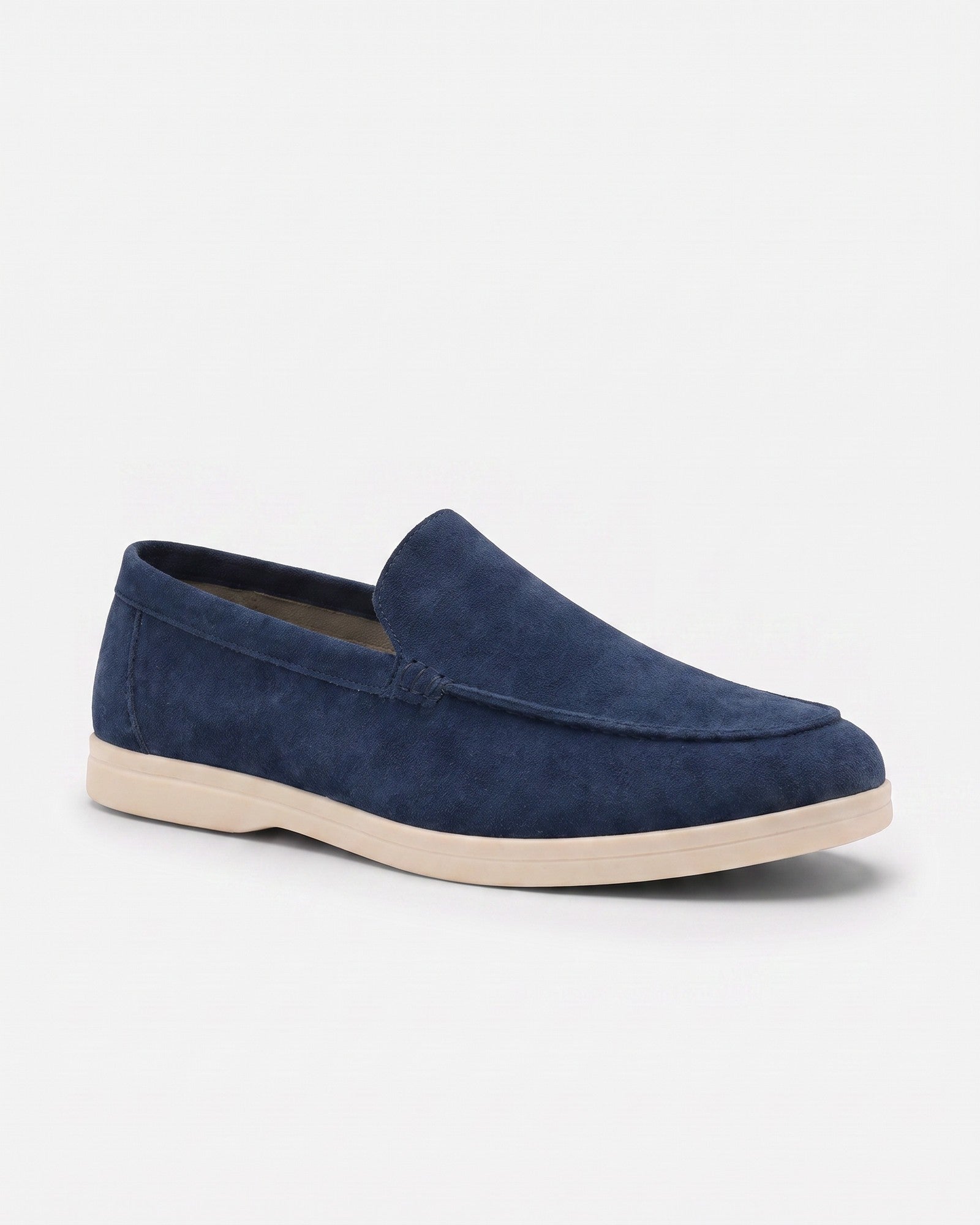 Men's Luxury Suede Loafers - Blue