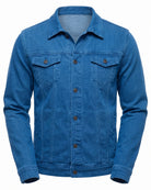 Men's Stylish Denim Jacket - Modern Urban Streetwear - Blue