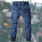 StyleMaster - Men's Black Cargo Pants for Everyday Comfort-1