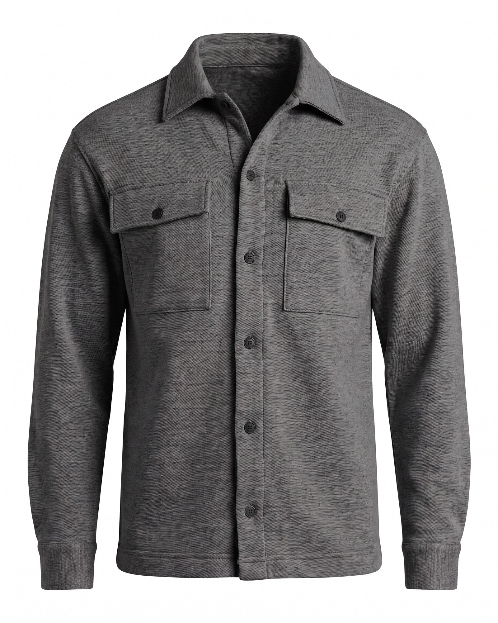 Men's Lightweight Casual Jacket for Everyday Wear - Dark Gray