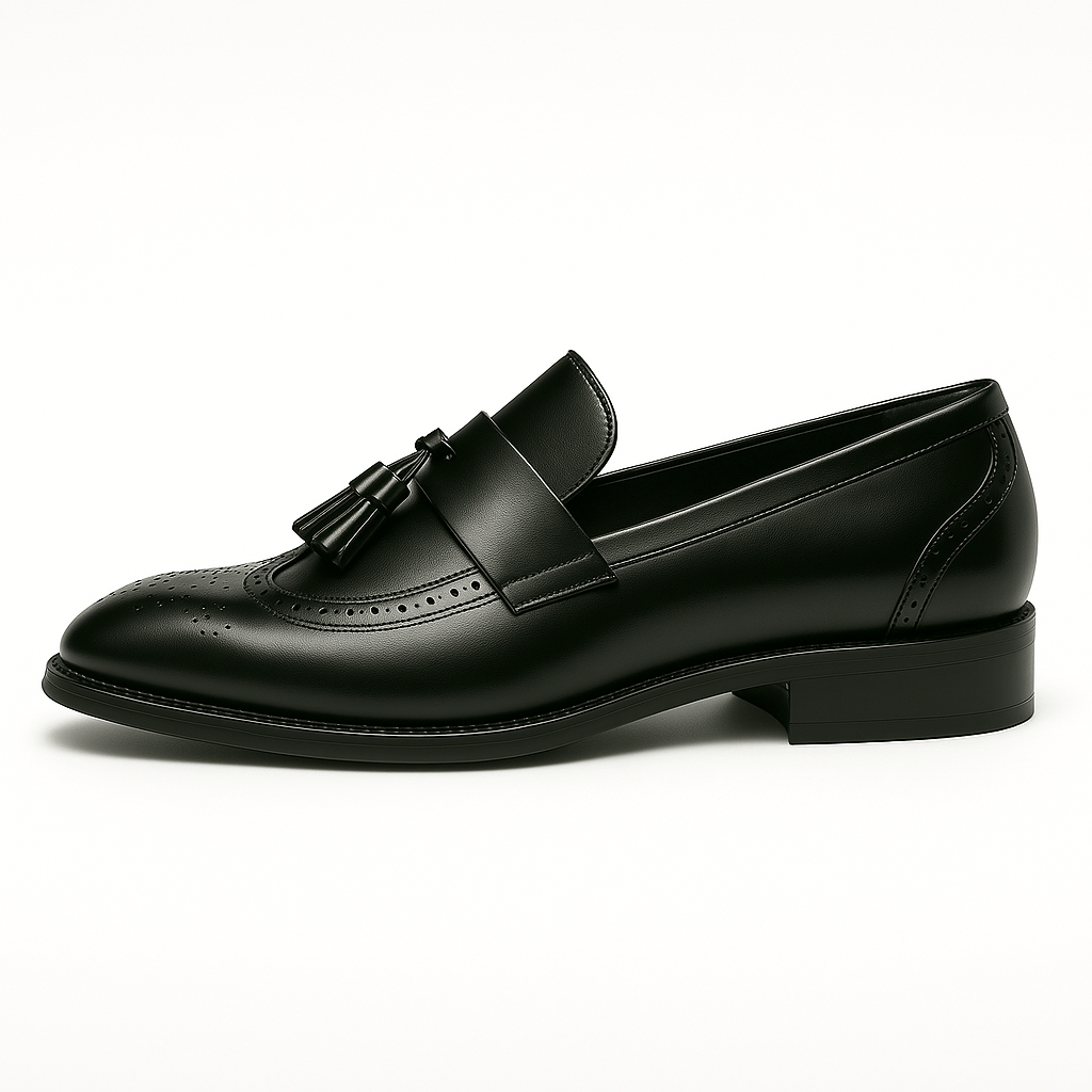 Giviny-Brown-Loafers-Mens-Leather-Tassel-Shoes 1