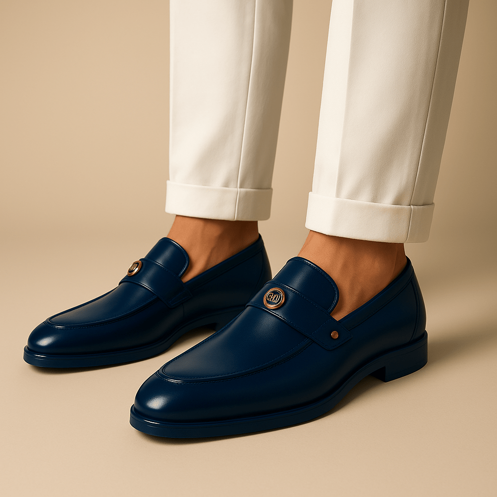 Giviny-Brown Penny Loafers for Men - Casual Style 5