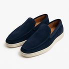 Giviny-Mens Suede Loafers - Classic Black Style 13
