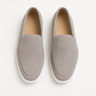 Giviny-Mens Suede Loafers - Classic Black Style 6