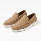 Giviny-Mens Suede Loafers - Classic Black Style 9