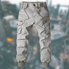 StyleMaster - Men's Black Cargo Pants for Everyday Comfort-6