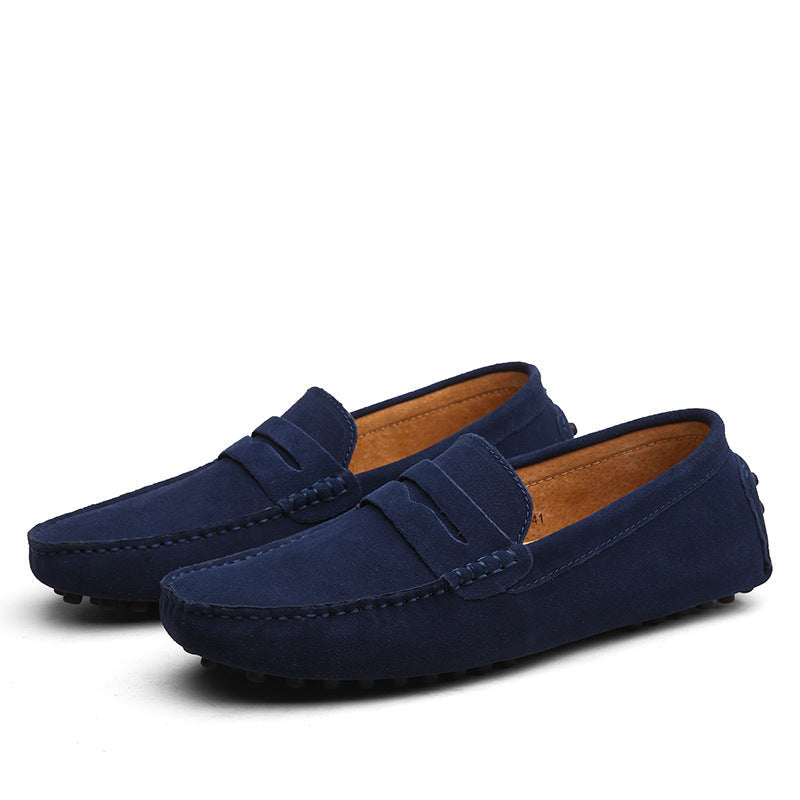 Hugo - Men's Brown Loafers, Penny Loafers Men 12