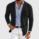 Layla-Grey Men's Blazer Jacket for Casual Elegance 4