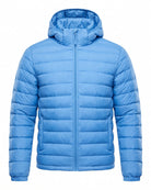 Men's Stylish Padded Puffer Jacket Ultimate Warmth - Light Blue