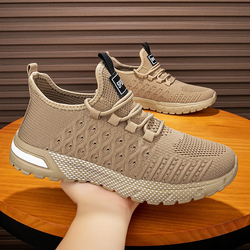 Lightweight Breathable Running Shoes for Men – Comfortable Non-Slip Sneakers with Air Mesh Upper and Shock-Absorbing Sole 2