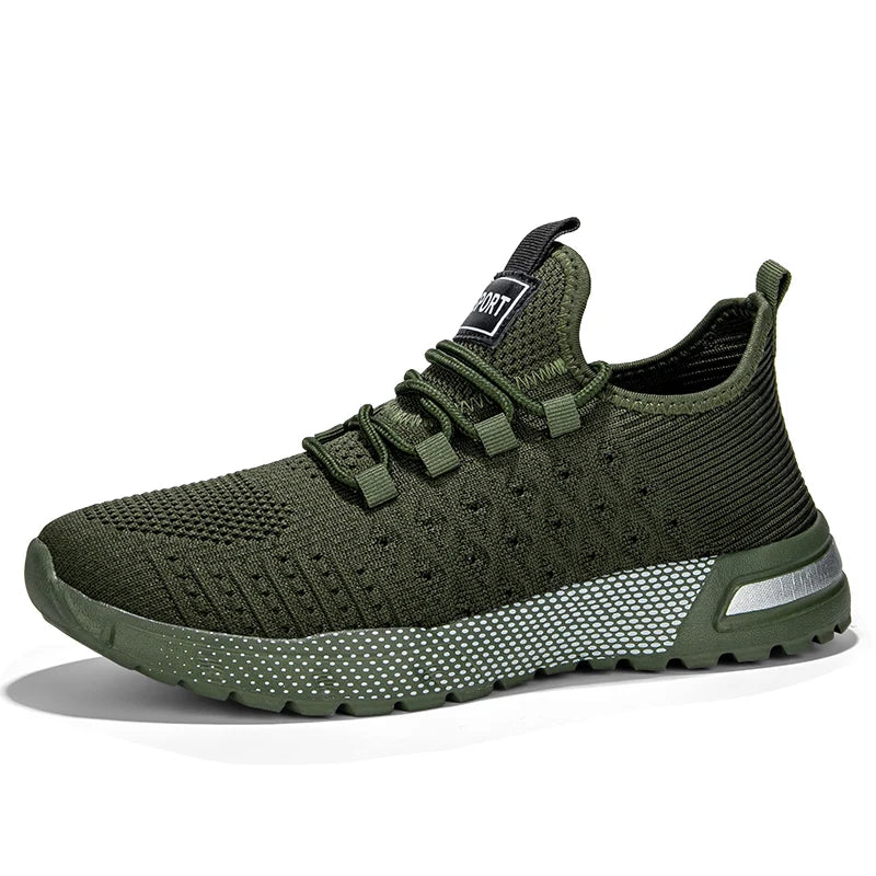 Lightweight Breathable Running Shoes for Men – Comfortable Non-Slip Sneakers with Air Mesh Upper and Shock-Absorbing Sole 5