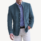 Loravelle - Men's Grey Blazer Jacket for Casual Style 2