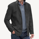 Loravelle - Men's Grey Blazer Jacket for Casual Style 3