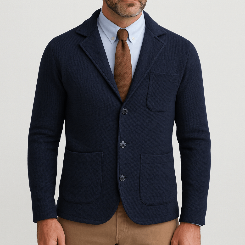 Luxe-Cardigan Men's Slim Fit Layering Essential 5