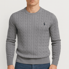 Luxe - Men's Cable Knit Sweatshirt for All Seasons 3