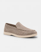 Men's Luxury Suede Loafers - Mocha