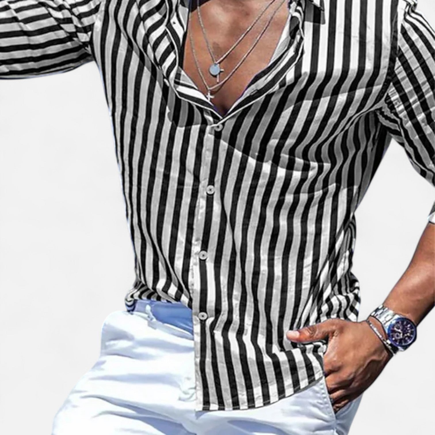 Monarchy - Men's Linen Shirt for Summer Style 5