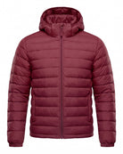 Men's Stylish Padded Puffer Jacket Ultimate Warmth - Red