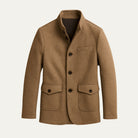 Rome-Mens Wool Overcoat - Classic Tailored Style 1