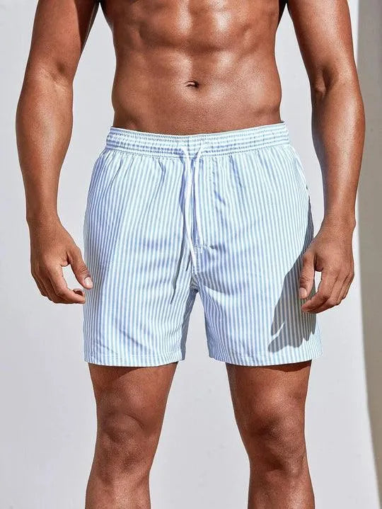 Variant image for Couture-Moda - Men's Swim Shorts Quick-Dry Striped-8