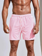 Variant image for Couture-Moda - Men's Swim Shorts Quick-Dry Striped-22