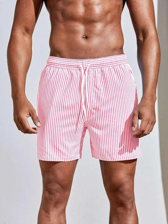 Variant image for Couture-Moda - Men's Swim Shorts Quick-Dry Striped-22