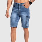 Denim-Craft Men's Cargo Shorts - Casual Utility Wear-3
