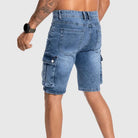 Denim-Craft Men's Cargo Shorts - Casual Utility Wear-4