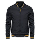 Variant image for Urban Trend Men's Casual Bomber Jacket - Slim Fit Autumn Style-5