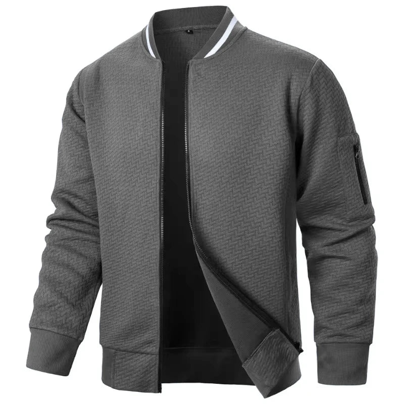 Variant image for Urban Edge - Lightweight Men's Varsity Jacket for Casual Style-13