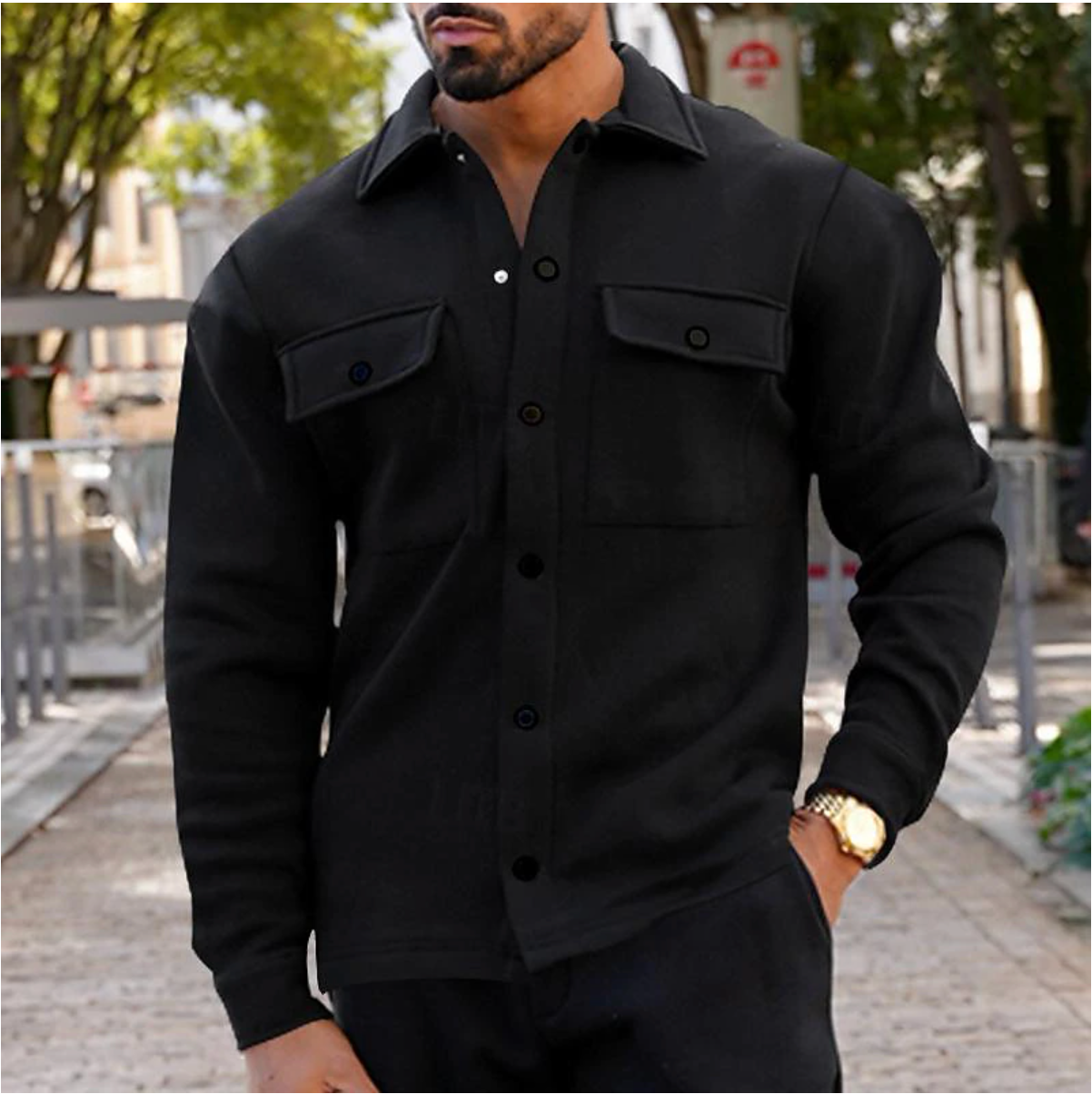 Men's Lightweight Casual Jacket for Everyday Wear