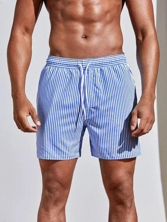 Variant image for Couture-Moda - Men's Swim Shorts Quick-Dry Striped-36