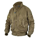UrbanGear - Men's Tactical MA-1 Jacket with Large Pockets, Army Green-2