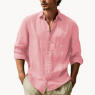 Style-Button Men's White Dress Shirt - Classic Fit 5