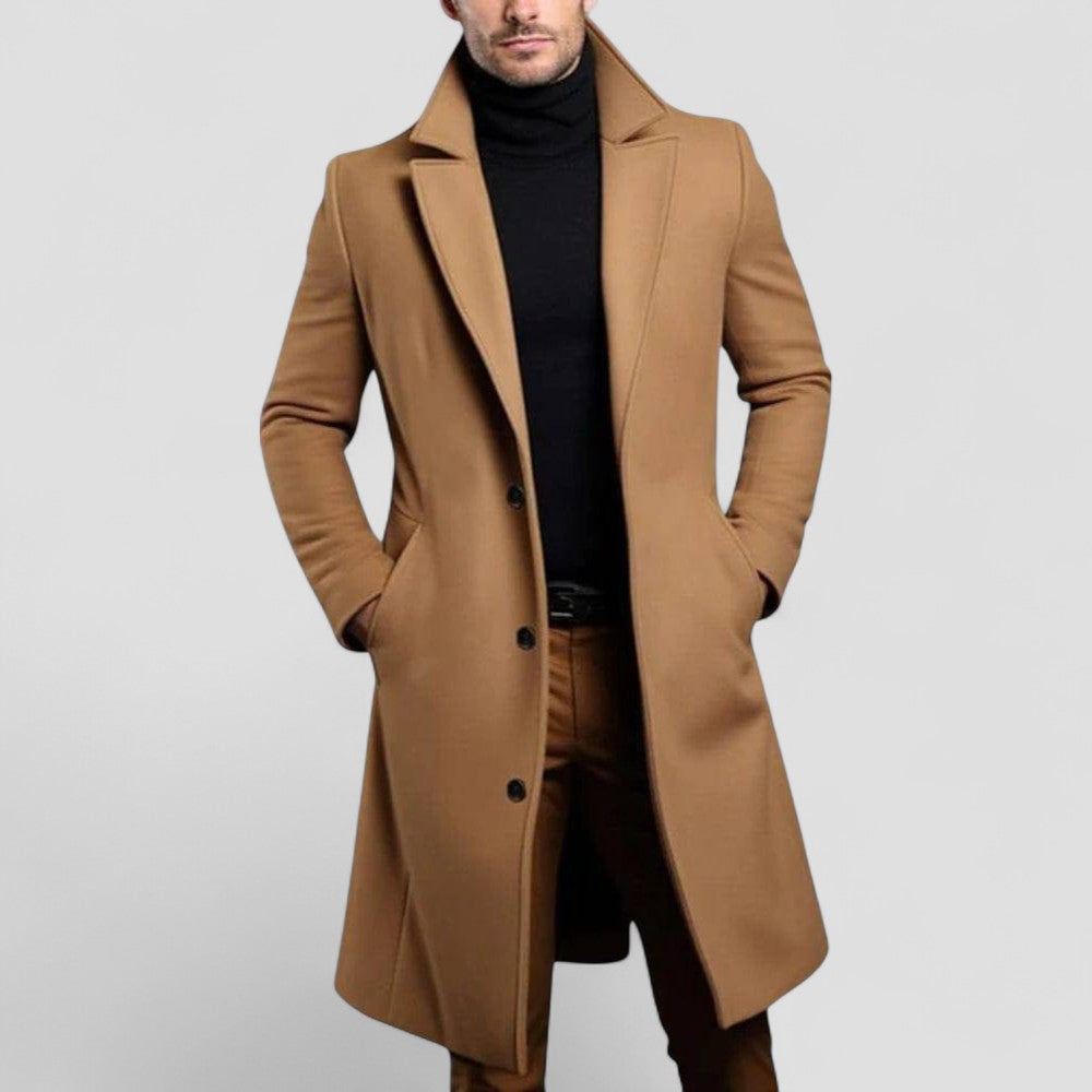 WoolBlend - Men's Wool Overcoat for Winter Style 1