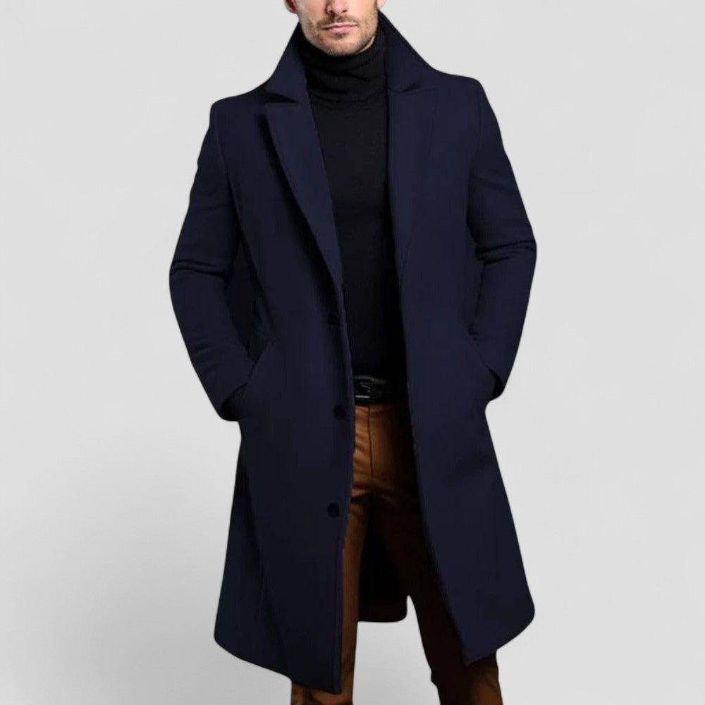WoolBlend - Men's Wool Overcoat for Winter Style 4