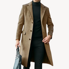 Woolen - Men's Wool Long Coat for Winter Style 1