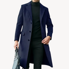 Woolen - Men's Wool Long Coat for Winter Style 3