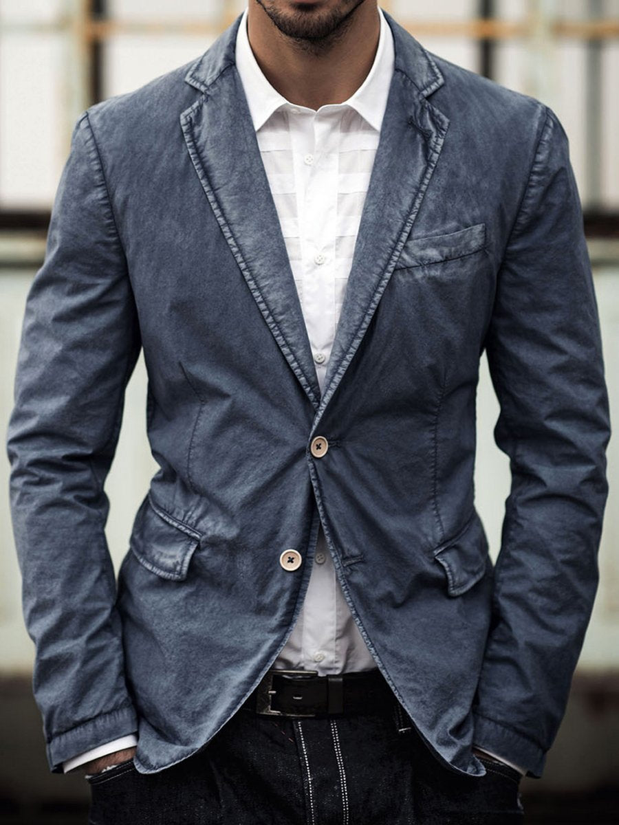 Style-Edge Men's Winter Jacket - Slim-Fit Warmth-1