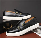 Benjamin - Mens Brown Loafers for Stylish Comfort-2
